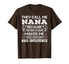 Load image into Gallery viewer, Funny Family Nana T-Shirt Womens Gifts Mother's Day
