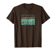 Load image into Gallery viewer, Analog Vintage Synthesizer T-Shirt - Acid Nerd Synth 80s
