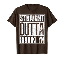Load image into Gallery viewer, Straight Outta Brooklyn T-Shirt Cool Mens or Women Gift Tee
