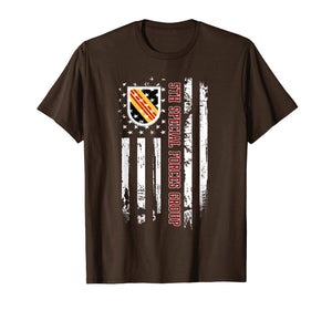 5th Special Forces Group American Flag Tshirt