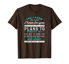 Load image into Gallery viewer, Christian T Shirts Jeremiah 29 11 Hope Bible Verse Tshirt
