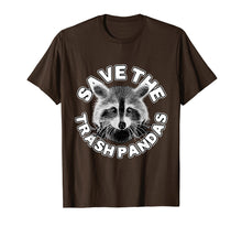 Load image into Gallery viewer, Save The Trash Pandas Raccoon Shirt - Raccoon Animal T-shirt
