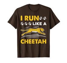 Load image into Gallery viewer, Cheetah Shirt - I Run Like A Cheetah T shirts
