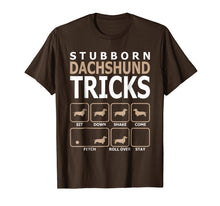 Load image into Gallery viewer, Stubborn Dachshund Tricks T-Shirt Tshirt
