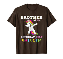Load image into Gallery viewer, Brother of the Birthday Girl T-Shirt Magic Unicorn
