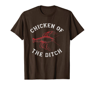 Crawfish Chicken Ditch Retro Cajun Food Gift Shirt