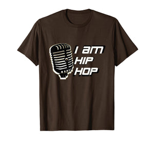 Hip Hop Microphone and Music T-Shirt