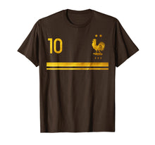 Load image into Gallery viewer, France Football Jersey Equipe de France Golden T-Shirt
