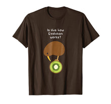 Load image into Gallery viewer, Kiwi Bird Evolution Funny Kiwi Fruit Pun Gift T Shirt
