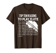 Load image into Gallery viewer, Flute Shirt - Top Ten Reasons To Play Flute Shirts
