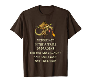 Meddle Not In The Affairs Of Dragons T-Shirt