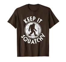 Load image into Gallery viewer, Keep it Squatchy Bigfoot T-Shirt Funny Sasquatch Gift
