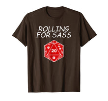 Load image into Gallery viewer, Funny Sass Dice RPG D20 Gaming Board Game DND T-Shirt
