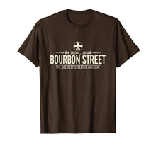 Load image into Gallery viewer, Bourbon Street New Orleans Louisiana Distressed T-Shirt
