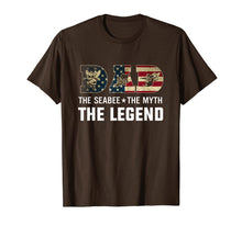 Load image into Gallery viewer, Dad The Navy Seabee The Myth The Legend
