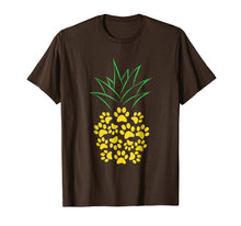 Load image into Gallery viewer, Cute Dog Paw Pineapple Tshirt
