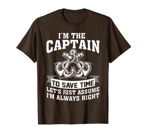 Captain Of The Boat Shirts