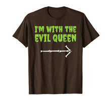 Load image into Gallery viewer, I&#39;m With The Evil Queen Funny Halloween Couple Costume Shirt
