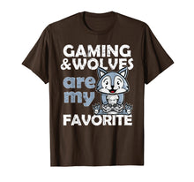 Load image into Gallery viewer, Gaming &amp; Wolf Favorite Gamer Tee T Shirt for Boys Girls
