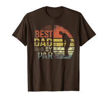 Load image into Gallery viewer, Mens Best Dad By Par Daddy Father&#39;s Day Gifts Golf Lover Golfer T-Shirt
