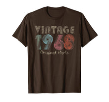 Load image into Gallery viewer, Original Parts 1968 50th Birthday Retro Color Tee Shirt
