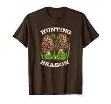 Load image into Gallery viewer, Hunting Season Morel Mushroom fungi picking t shirt 2019
