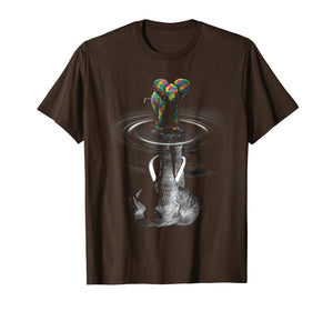 Elephant T-shirt, Autism Awareness Tee, Gift For Dad