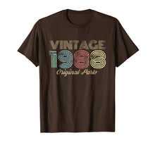 Load image into Gallery viewer, Vintage 1988 T-Shirt Retro 30th Birthday Tee
