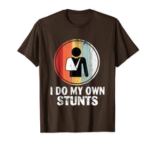 Load image into Gallery viewer, I Do My Own Stunts - Retro Broken Arm T-Shirt
