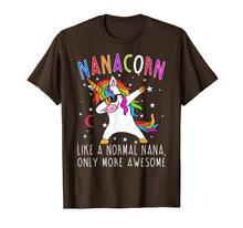 Load image into Gallery viewer, Nanacorn Like A Normal Nana Only More Awesome Unicorn Tee
