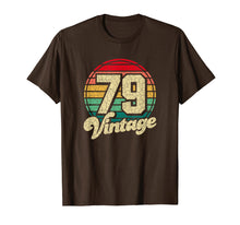 Load image into Gallery viewer, 40th Birthday Gifts - Vintage 1979 T-Shirt Classic Women Men
