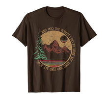 Load image into Gallery viewer, Into The Forest I Go Funny Hiking Camping T-shirt
