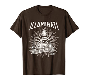 Illuminati T Shirt New World Order, Eye Of Providence