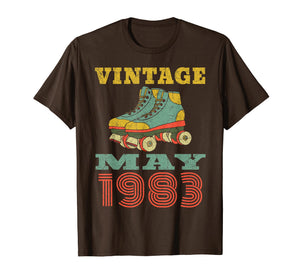 1983 Birthday Gifts May 1983 T-Shirt 36 Years Old Shirt