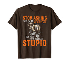 Load image into Gallery viewer, Stop Asking Me Why I'm an T-Shirt Grim Reaper For Men
