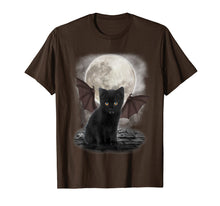 Load image into Gallery viewer, Gothic Bat Cat Shirt Vampire Funny Gifts Cats Lover T-Shirt

