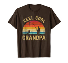 Load image into Gallery viewer, Mens Vintage Reel Cool GRANDPA Fish Fishing Shirt Father&#39;s Day Gi
