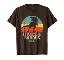 Load image into Gallery viewer, Unclesaurus T Shirt T Rex Uncle Saurus Dinosaur Men
