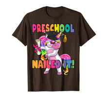 Load image into Gallery viewer, Preschool Nailed It Flossing Unicorn Graduation Shirt Gift
