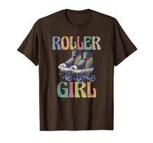 Load image into Gallery viewer, Retro Roller Girl T Shirt Vintage Skating 70s 80s Skate Gift
