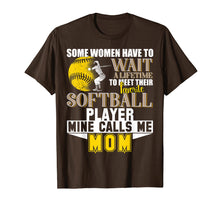 Load image into Gallery viewer, Funny My Favorite Softball Player Calls Me Mom T-Shirt
