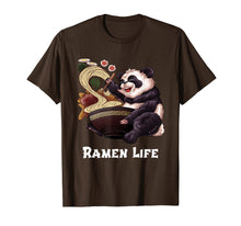 Load image into Gallery viewer, Kawaii Ramen T-Shirt Funny Japanese Asian Noodles Panda Tee
