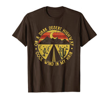 Load image into Gallery viewer, Moon light mountain on the dark desert highway cool wind in
