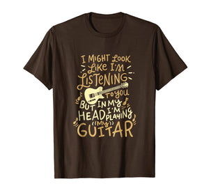 Funny Guitar Player T-Shirt Music Lover Guitarist Shirt Gift