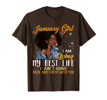 Load image into Gallery viewer, January Girl I&#39;m Living My Best Life T-Shirt
