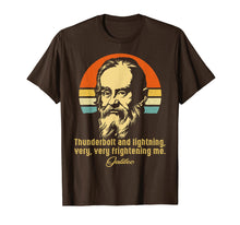 Load image into Gallery viewer, Thunderbolt Lightning Very Frightening Me Galileo Tshirt T-Shirt
