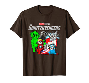 Funny Shihtzu Dog Lover Gift Shihtzuvengers For Women Men T-Shirt