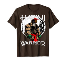 Load image into Gallery viewer, Hawaii Warrior Kanaka Maoli Native Hawaiian Helmet T Shirt
