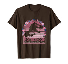 Load image into Gallery viewer, Motherhood Like A Walk In The Park Shirt Dinosaur Mom Tee

