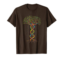 Load image into Gallery viewer, DNA Tree of Life Genetics Colorful Biology Science T-Shirt
